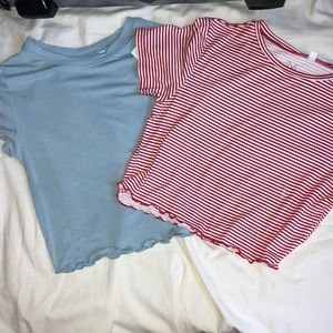 2 PacSun Crop Tops, NWT